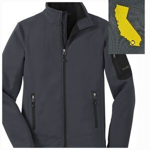 NWT Men's Eddie Bauer California Rugged Ripstop Soft Shell Jacket Size M